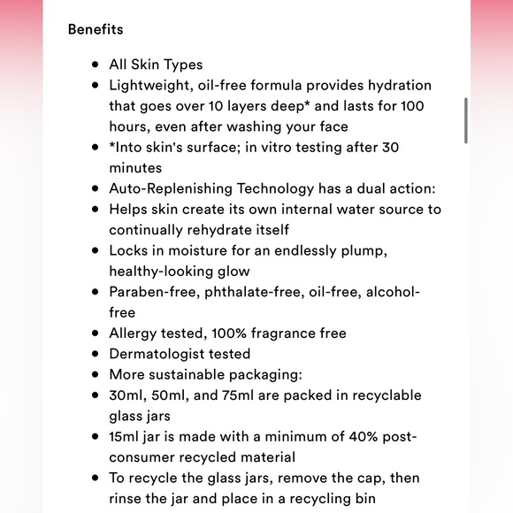 5/$25 🎆 NIB Clinique Moisture Surge 100H Auto-Replenishing Hydrator 0.17 oz - Picture 7 of 8